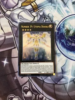 (YCL) Yugioh Number 39: Utopia Double DUPO-EN008 Ultra Rare 1st Ed VLP - Image 1