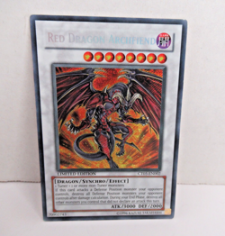 YUGIOH TCG RED DRAGON ARCHFIEND CT05-EN002 SECRET LIMITED EDITION LP - Image 1