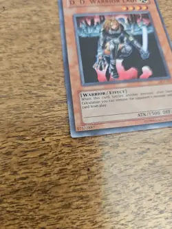 D.D. Warrior Lady DCR-027 Dark Crisis Unlimited Yugioh Trading Card LP - Image 3
