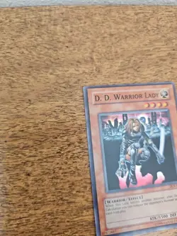 D.D. Warrior Lady DCR-027 Dark Crisis Unlimited Yugioh Trading Card LP - Image 4