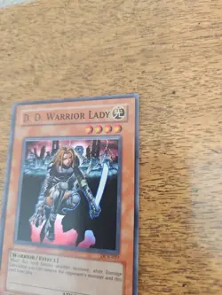 D.D. Warrior Lady DCR-027 Dark Crisis Unlimited Yugioh Trading Card LP - Image 5