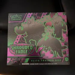 Pokemon TCG Trading Card Game Shrouded Fable Elite Trainer Box Box - Image 1