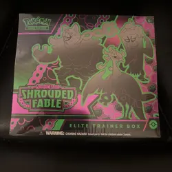 Pokemon TCG Trading Card Game Shrouded Fable Elite Trainer Box Box - Image 5