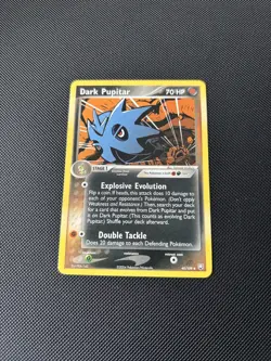 Pokemon Card EX Team Rocket Returns Dark Pupitar 40/109 NM! - Image 2