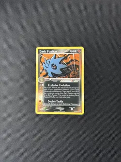 Pokemon Card EX Team Rocket Returns Dark Pupitar 40/109 NM! - Image 3