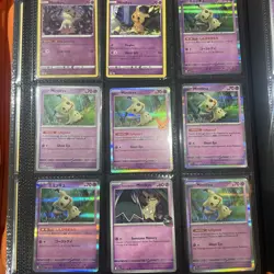 Pokemon Cards Mimikyu Bundle cards x9. LP - Image 1