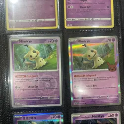 Pokemon Cards Mimikyu Bundle cards x9. LP - Image 4