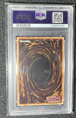 PSA 9 - Yu-Gi-Oh Card - LOB-065 - GRAVEDIGGER GHOUL (rare) *1st Edition* - MINT - Image 2