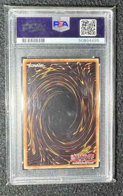 PSA 9 - Yu-Gi-Oh Card - LOB-065 - GRAVEDIGGER GHOUL (rare) *1st Edition* - MINT - Image 4