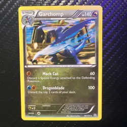 Pokemon TCG Garchomp Holo Rare Card 90/124 Exalted Dragons - Image 1