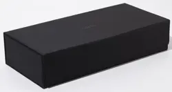 ULTIMATE GUARD SUPERHIVE BLACK MONOCOLOR XENOSKIN 550+ CASE Card Storage Box ccg - Image 2