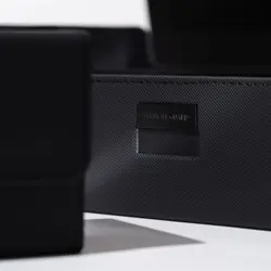 ULTIMATE GUARD SUPERHIVE BLACK MONOCOLOR XENOSKIN 550+ CASE Card Storage Box ccg - Image 3