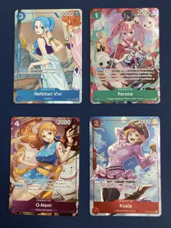 One Piece TCG Card Game Heroines Campaign Dash Pack Full Set English - Image 1