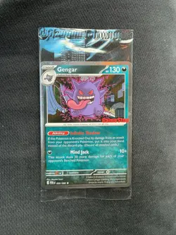 Pokemon Gengar 050/088 GameStop Promo 130 HP Mind Jack Stamped Card - Image 1