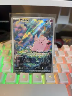 Pokemon Clefairy 094/088 Holo 70 HP Fairy Basic English Card - Image 1