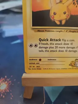 Pokemon TCG Lt. Surge's Pikachu Card #84/132 Gym Challenge, Regular Non-Holo NM - Image 5