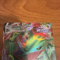 Rayquaza VMAX Crown Zenith Ultra Rare Holo Rapid Strike 102/159 Pokemon Card - Image 2