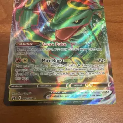 Rayquaza VMAX Crown Zenith Ultra Rare Holo Rapid Strike 102/159 Pokemon Card - Image 3