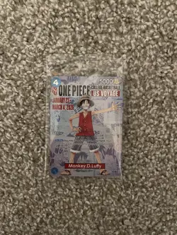 Bandai Namco One Piece Card Game College Basketball Promo Pack Monkey D. Luffy - Image 2
