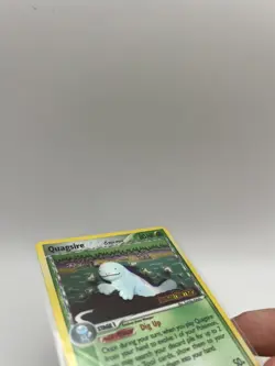 Quagsire 21/101 Stamped Pokemon Card EX Dragon Frontiers Reverse Holo Rare - Image 2