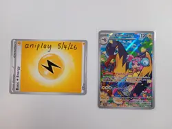 Iono’s Kilowattrel 163/159 IR Journey Together Near Mint Pokemon Card - Image 1