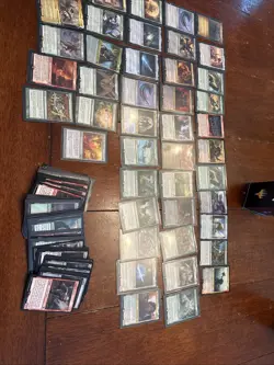 Magic: The Gathering Lord of the Rings Card Lot Rare And Uncommon See Pic - Image 1