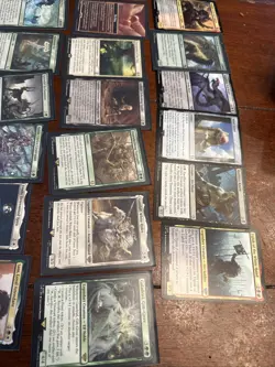 Magic: The Gathering Lord of the Rings Card Lot Rare And Uncommon See Pic - Image 4