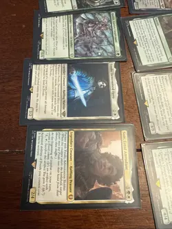 Magic: The Gathering Lord of the Rings Card Lot Rare And Uncommon See Pic - Image 5