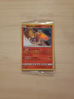 Pokemon Shining Ho-Oh SM70 Promo Card Near Mint Condition, Sealed - Image 1