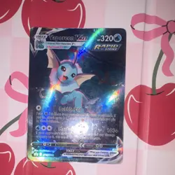 Pokemon Vaporeon VMAX Rapid Strike Holo Promo Card SWSH184 Sword & Shield - Image 1