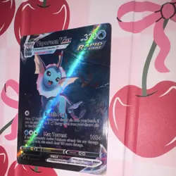 Pokemon Vaporeon VMAX Rapid Strike Holo Promo Card SWSH184 Sword & Shield - Image 2