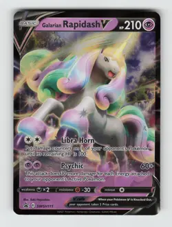 Galarian Rapidash V SWSH: Sword & Shield Promo Cards SWSD SWSH111 NM - Image 1