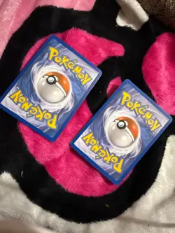 Set of 2 Holographic Rare Pokemon Cards - Image 2