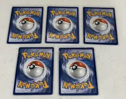 (5) ASCENDED HEROES EX CARD LOT ‘DOUBLE RARE’ ASC~English Version Pokemon Cards - Image 2