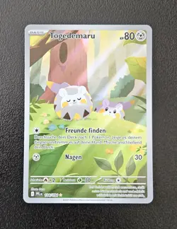 Pokemon Togedemaru 104/094 Deutsch Fatale Flammen Near Mint Full Art Rare - Image 1