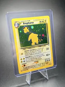Pokemon Ampharos Neo Revelation Holo Rare Unlimited 01/64 90 HP English Card - Image 1