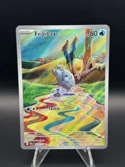 2023 Pokemon Paldea Evolved Frigibax 208/193 Illustration Rare - Image 1