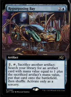 MTG: Aetherdrift #380 Repurposing Bay (Extended Art) 🏡 - Image 1
