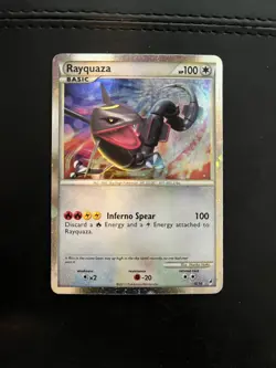 Pokemon TCG Rayquaza Call of Legends SL10 Shiny Holo Rare Card - Image 1