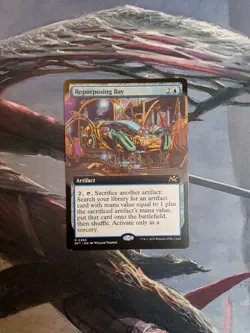 MTG Repurposing Bay - Extended Art - DFT Rare - NM - Image 1