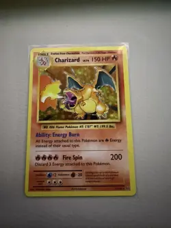 CHARIZARD 2016 POKEMON XY EVOLUTIONS HOLO 11/108 NM/MT NP CENTERED - Image 1