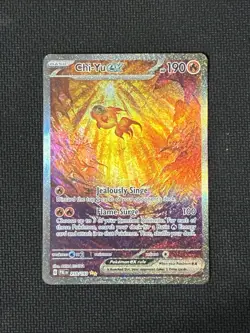 Pokemon Chi-Yu ex Special Illustration Rare Holo Paldea Evolved 259/193 - Image 1
