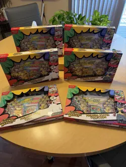 6 Boxes Of Pokemon Ascended Heroes Premium Poster Collection Gardevoir & Lucario - Image 1
