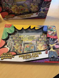 6 Boxes Of Pokemon Ascended Heroes Premium Poster Collection Gardevoir & Lucario - Image 3