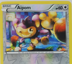 Aipom - BW Dragons Exalted - 99/124 - Pokemon TCG - Reverse Holo - Image 1