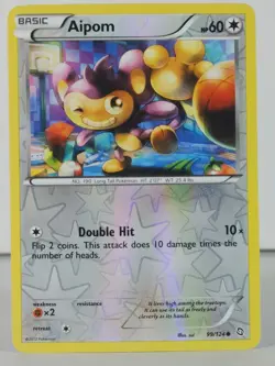 Aipom - BW Dragons Exalted - 99/124 - Pokemon TCG - Reverse Holo - Image 3