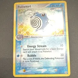 Pokemon Poliwhirl EX FireRed & LeafGreen 46/112 2004 Reverse Holo Card - Image 1