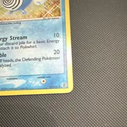 Pokemon Poliwhirl EX FireRed & LeafGreen 46/112 2004 Reverse Holo Card - Image 3