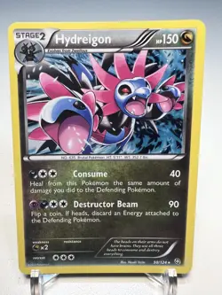 Pokemon TCG Hydreigon 98/124 Dragons Exalted Holo Rare 2012 - NM: Near Mint - Image 1