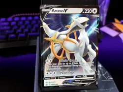 ARCEUS V PROMO HOLO SWSH306 SWORD & SHIELD PROMO POKEMON NM - Image 1